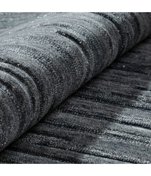 Dalyn Vibes VB1 Black Area Rug 5 ft. X 7 ft. 6 Rectangle