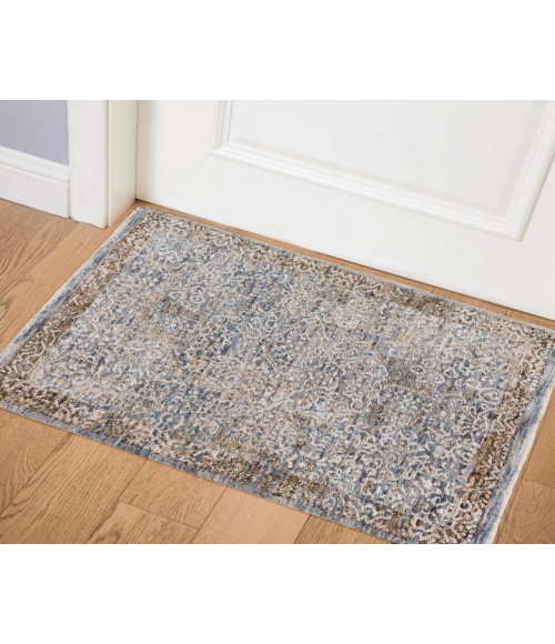 Dalyn Vienna VI5 Denim 1'8" x 2'6" Rug