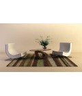 VISIONS RUG Dalyn Visions VN12 Mocha Area Rug 9 ft. X 13 ft. Rectangle