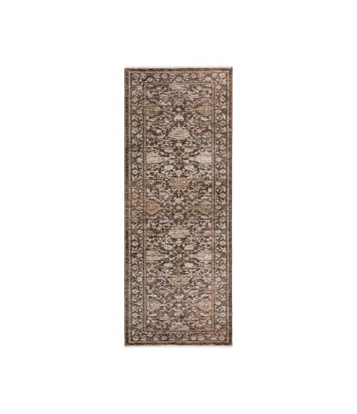 Dalyn Yarra YA1 Fudge 2'3" x 7'10" Runner Rug