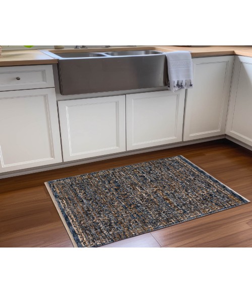 Dalyn Yarra YA2 Navy 1'8" x 2'6" Rug