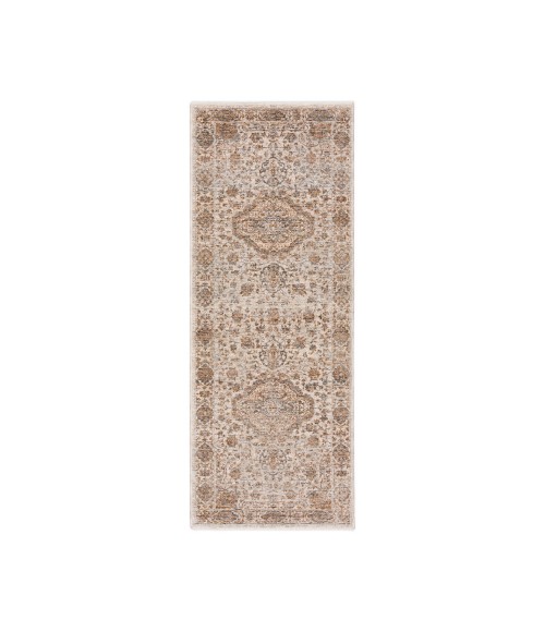 Dalyn Yarra Rug Dalyn Yarra YA3 Linen 2'3" x 7'10" Runner Rug