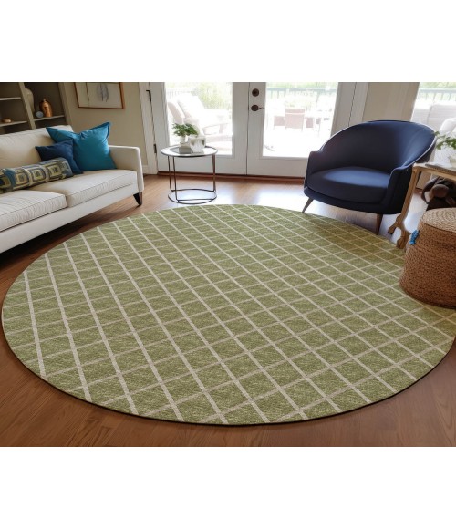 Dalyn York Rug Dalyn Indoor/Outdoor York YO1 Aloe Washable 10' x 10' Rug