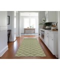 Dalyn Indoor/Outdoor York YO1 Aloe Washable 2'3" x 10' Rug