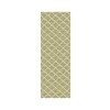 Dalyn Indoor/Outdoor York YO1 Aloe Washable 2'3" x 12' Rug