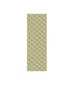 Dalyn Indoor/Outdoor York YO1 Aloe Washable 2'3" x 10' Rug