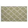 Dalyn Indoor/Outdoor York YO1 Aloe Washable 1'8" x 2'6" Rug
