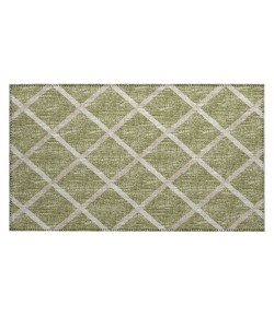 Dalyn Indoor/Outdoor York YO1 Aloe Washable 1'8" x 2'6" Rug