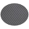 Dalyn Indoor/Outdoor York YO1 Black Washable 6' x 6' Rug