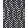 Dalyn Indoor/Outdoor York YO1 Black Washable 3' x 5' Rug
