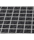 Dalyn Indoor/Outdoor York YO1 Black Washable 10' x 10' Rug