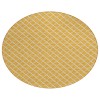 Dalyn Indoor/Outdoor York YO1 Gold Washable 6' x 6' Rug