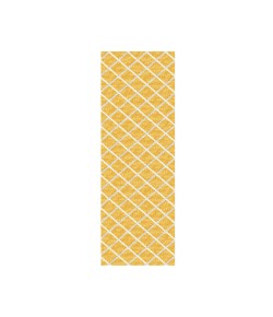 Dalyn Indoor/Outdoor York YO1 Gold Washable 2'3" x 12' Rug