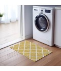 Dalyn Indoor/Outdoor York YO1 Gold Washable 1'8" x 2'6" Rug