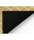 Dalyn Indoor/Outdoor York YO1 Gold Washable 1'8" x 2'6" Rug