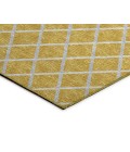 Dalyn Indoor/Outdoor York YO1 Gold Washable 1'8" x 2'6" Rug