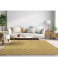 Dalyn York Rug Dalyn Indoor/Outdoor York YO1 Gold Washable 9' x 12' Rug