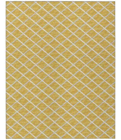Dalyn York Rug Dalyn Indoor/Outdoor York YO1 Gold Washable 9' x 12' Rug