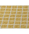 Dalyn Indoor/Outdoor York YO1 Gold Washable 1'8" x 2'6" Rug