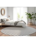 Dalyn Indoor/Outdoor York YO1 Grey Washable 4' x 4' Rug