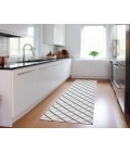 Dalyn Indoor/Outdoor York YO1 Grey Washable 2'3" x 12' Rug