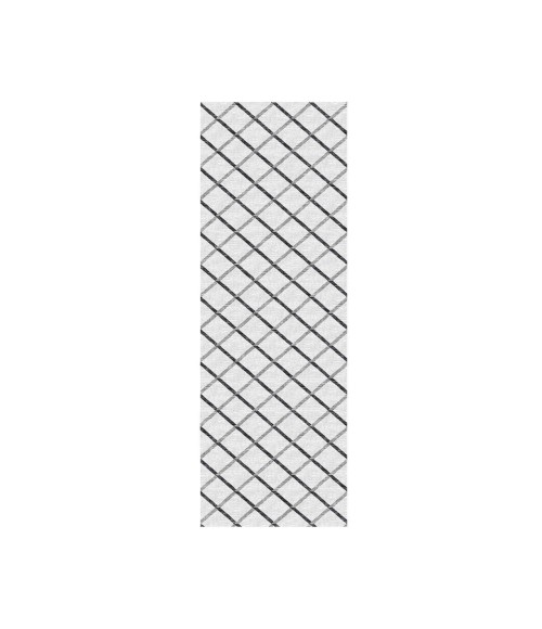 Dalyn Indoor/Outdoor York YO1 Grey Washable 2'3" x 12' Rug