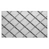 Dalyn Indoor/Outdoor York YO1 Grey Washable 1'8" x 2'6" Rug