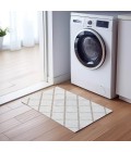 Dalyn Indoor/Outdoor York YO1 Ivory Washable 1'8" x 2'6" Rug