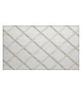 Dalyn Indoor/Outdoor York YO1 Ivory Washable 1'8" x 2'6" Rug