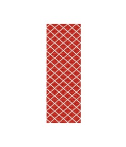 Dalyn Indoor/Outdoor York YO1 Red Washable 2'3" x 12' Rug