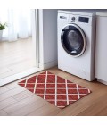 Dalyn Indoor/Outdoor York YO1 Red Washable 1'8" x 2'6" Rug