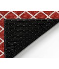 Dalyn Indoor/Outdoor York YO1 Red Washable 6' x 6' Rug