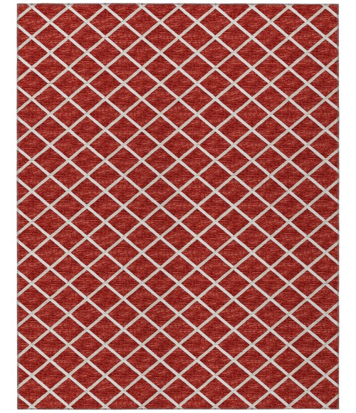 Dalyn York Rug Dalyn Indoor/Outdoor York YO1 Red Washable 10' x 14' Rug