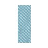Dalyn Indoor/Outdoor York YO1 Sky Blue Washable 2'3" x 12' Rug