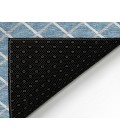 Dalyn York Rug Dalyn Indoor/Outdoor York YO1 Sky Blue Washable 10' x 10' Rug