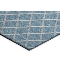 Dalyn Indoor/Outdoor York YO1 Sky Blue Washable 6' x 6' Rug