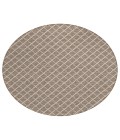 Dalyn York Rug Dalyn Indoor/Outdoor York YO1 Taupe Washable 10' x 10' Rug