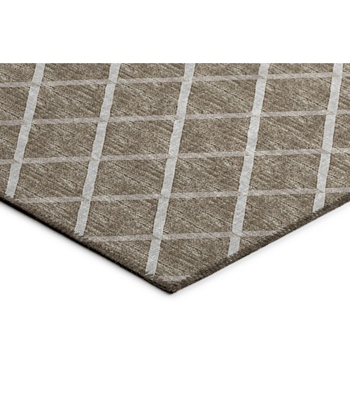 Dalyn Indoor/Outdoor York YO1 Taupe Washable 3' x 5' Rug