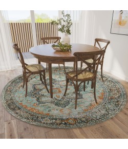 Dalyn Jericho JC2 Mist Area Rug 8 ft. X 8 ft. Round