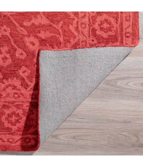 KORBA AREA RUG Dalyn Korba KB4 Red Area Rug 9 ft. X 13 ft. Rectangle