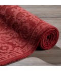 KORBA AREA RUG Dalyn Korba KB4 Red Area Rug 9 ft. X 13 ft. Rectangle