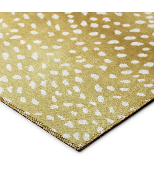 Dalyn Mali ML3 Gold Area Rug 8 ft. X 8 ft. Round