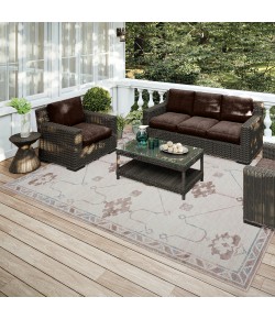 Dalyn Sedona SN16 Parchment Area Rug 10 ft. X 14 ft. Rectangle