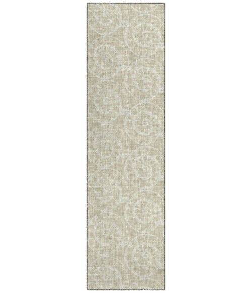 Dalyn Seabreeze SZ11 Taupe Area Rug 2 ft. 3 in. X 7 ft. 6 in. Runner