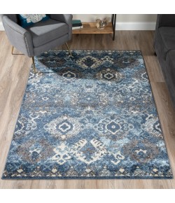 Dalyn Gala GA10 Navy Area Rug 3 ft. 3 in. X 5 ft. 1 in. Rectangle