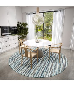 Dalyn Amador AA1 Mist Area Rug 4 ft. X 4 ft. Round