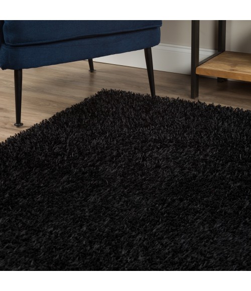 Dalyn Illusions IL69 Black Area Rug 3 ft. 6 in. X 5 ft. 6 in. Rectangle