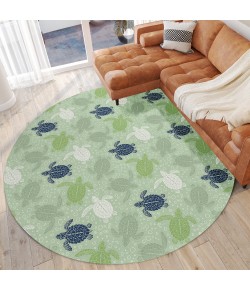 Dalyn Seabreeze SZ13 Aloe Area Rug 8 ft. X 8 ft. Round