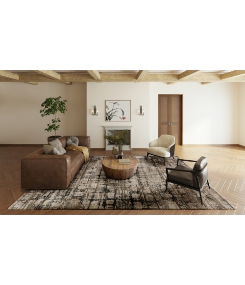 Dalyn Denizi DZ3 Putty Area Rug 9 ft. X 13 ft. 2 in. Rectangle