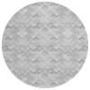 Dalyn Seabreeze SZ2 Silver Area Rug 8 ft. X 8 ft. Round